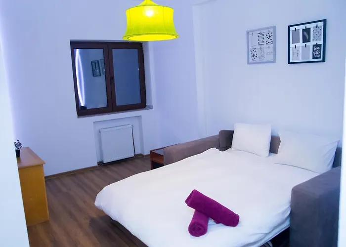 Unirii With Balconies Appartement Boekarest